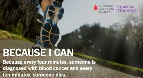 Because every four minutes, someone is diagnosed with blood cancer and every ten minutes, someone dies. 